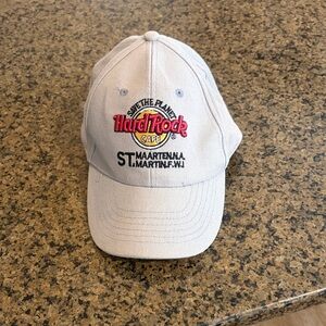 Hard Rock Cafe Gray Cap with red Logo